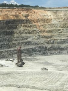 Sandvik drill mining