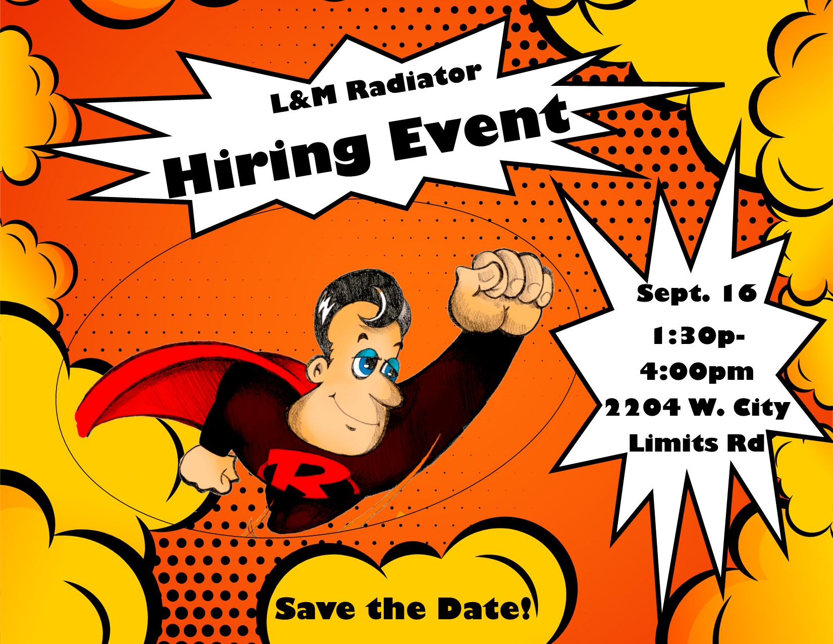 HIRING EVENTS September 16 at Hibbing, MN and Yankton, SD Facilities