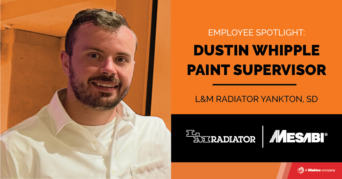 Dustin Whipple, Paint Supervisor