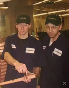 Lohman learning on the job at L&M Radiator